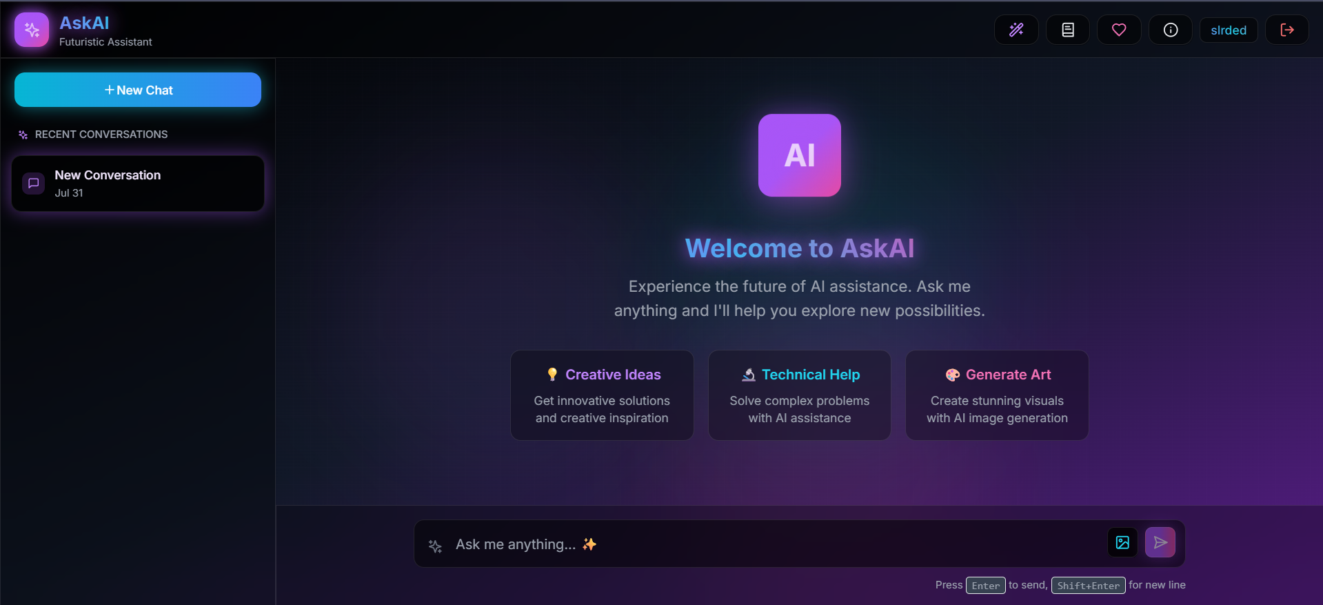 AI Chat Interface